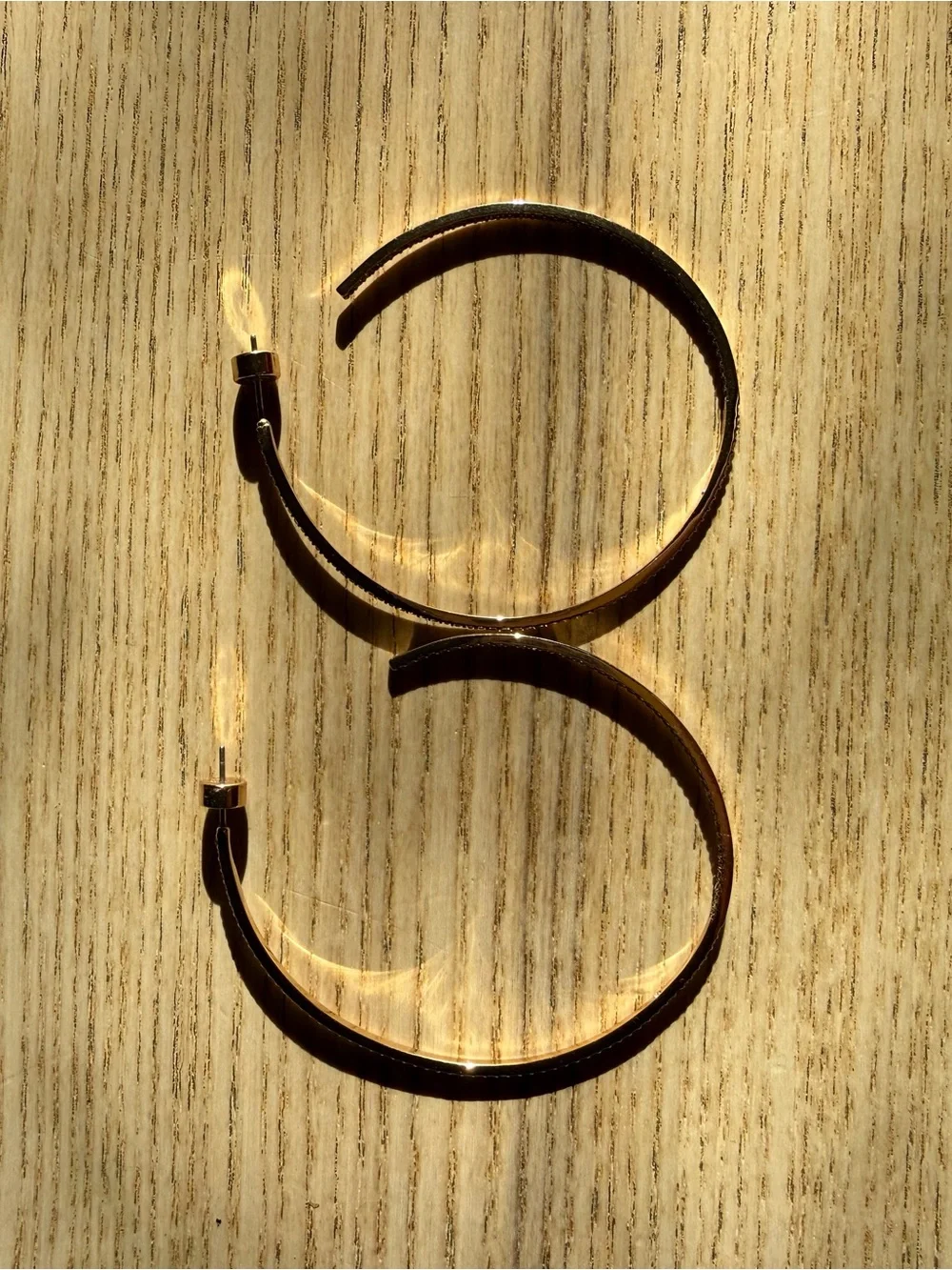 House of Harlow 1960 Hoop Earrings with Diamond Accents